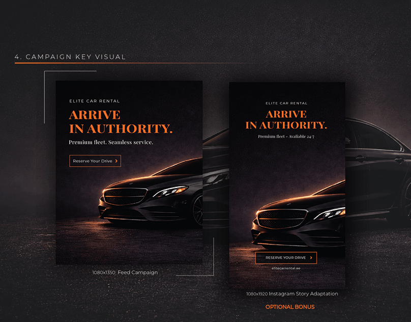 Luxury Mobility / Brand & Campaign Concept
